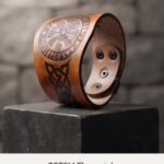 BRAZALETE VALQUIRIA DE HIERRO SELLO DEL VALHALLA