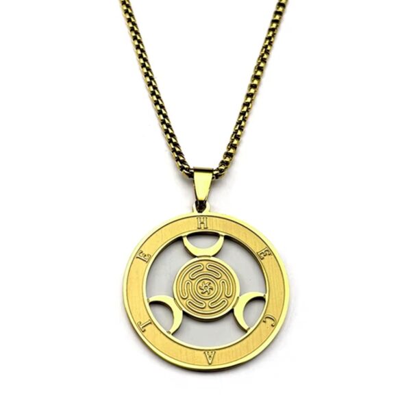 COLLAR AMULETO HÉCATE EL LABERINTO DE LA NOCHE1