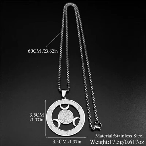 COLLAR AMULETO HÉCATE EL LABERINTO DE LA NOCHE1
