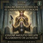 COLLAR AMULETO HÉCATE EL LABERINTO DE LA NOCHE1