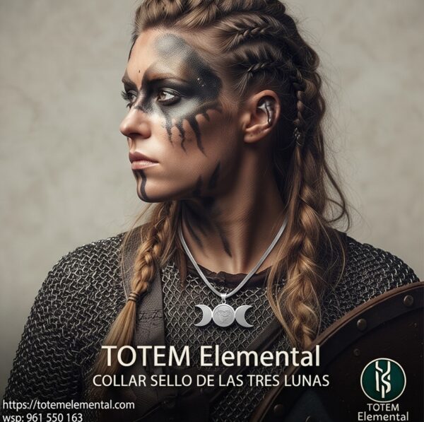 COLLAR SELLO DE LAS TRES LUNASDESCRIPCION
