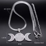COLLAR SELLO DE LAS TRES LUNASDESCRIPCION