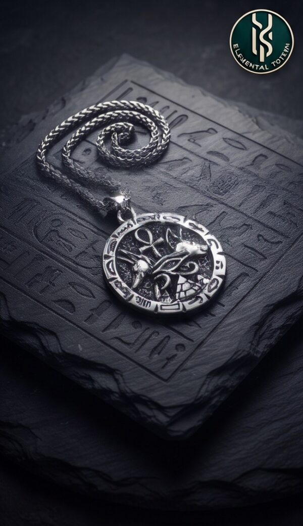 COLLAR SELLO DEL FARAÓN OJO DE ANUBIS : IMPERIO