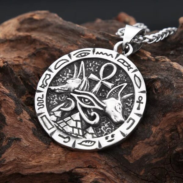 COLLAR SELLO DEL FARAÓN OJO DE ANUBIS : IMPERIO