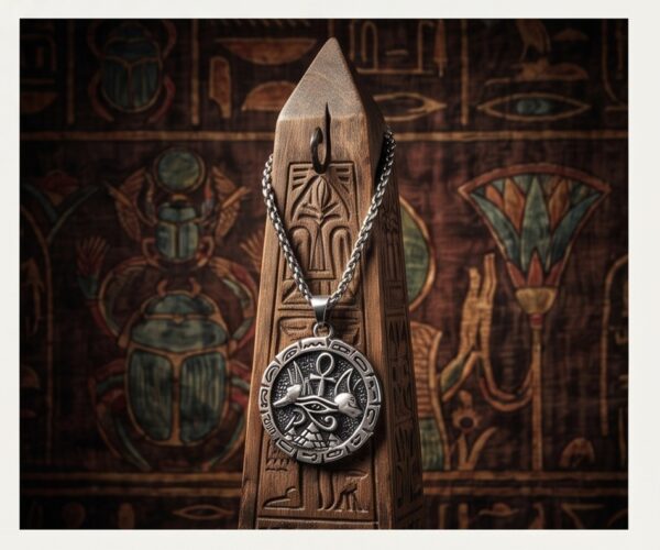 COLLAR SELLO DEL FARAÓN OJO DE ANUBIS : IMPERIO