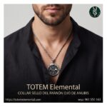 COLLAR SELLO DEL FARAÓN OJO DE ANUBIS : IMPERIO