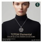 COLLAR SELLO DEL FARAÓN OJO DE ANUBIS : IMPERIO
