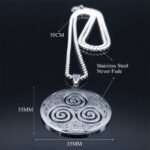 COLLAR TRISKELION EL VÓRTICE DE ODÍN