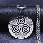 COLLAR TRISKELION EL VÓRTICE DE ODÍN