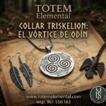 COLLAR TRISKELION EL VÓRTICE DE ODÍN
