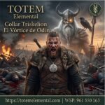 COLLAR TRISKELION EL VÓRTICE DE ODÍN