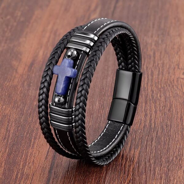✝️ PULSERA CRUZ SAGRADA FE ANCESTRAL : DEVOCIÓN ✝️