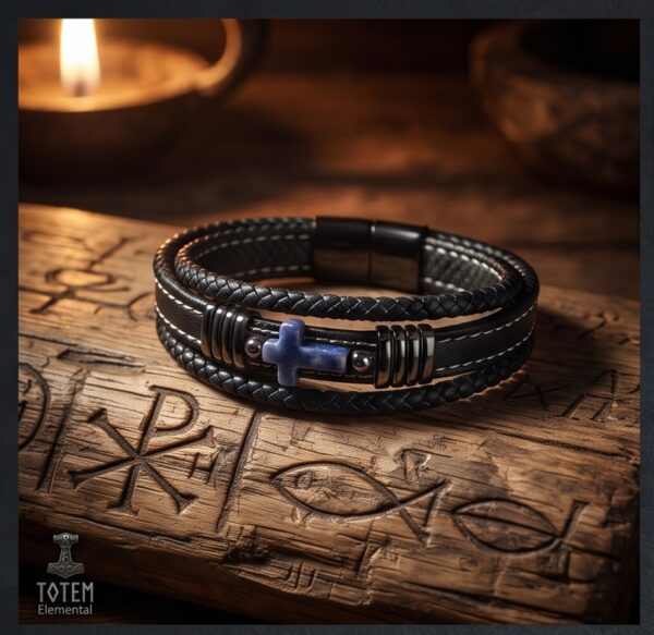 ✝️ PULSERA CRUZ SAGRADA FE ANCESTRAL : DEVOCIÓN ✝️