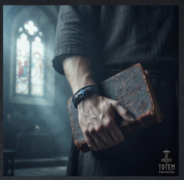 ✝️ PULSERA CRUZ SAGRADA FE ANCESTRAL : DEVOCIÓN ✝️