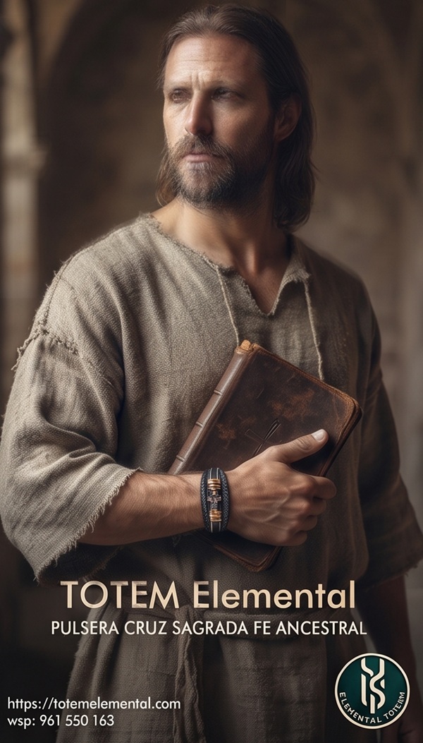 ✝️ PULSERA CRUZ SAGRADA FE ANCESTRAL : DEVOCIÓN ✝️