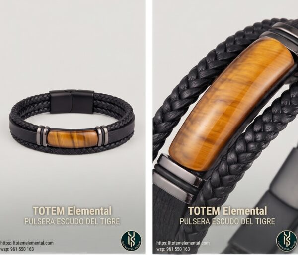 PULSERA ESCUDO DEL TIGREDESCRIPCION