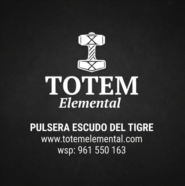 PULSERA ESCUDO DEL TIGREDESCRIPCION