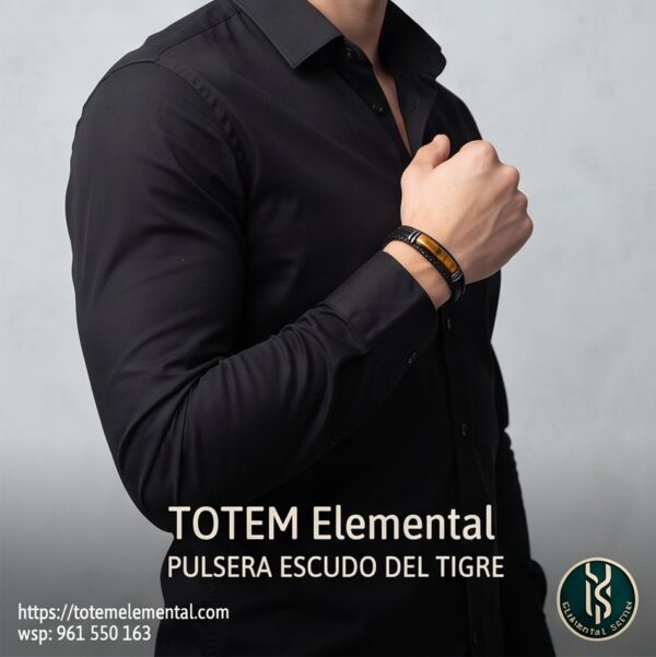 PULSERA ESCUDO DEL TIGREDESCRIPCION