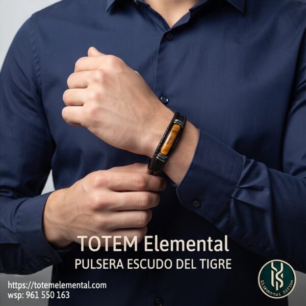 PULSERA ESCUDO DEL TIGREDESCRIPCION