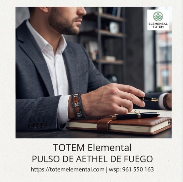 268 🔥 PULSERA PULSO DE AETHEL DE FUEGO : AUTORIDAD 🔥