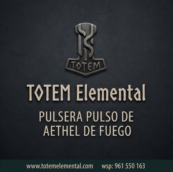 268 🔥 PULSERA PULSO DE AETHEL DE FUEGO : AUTORIDAD 🔥