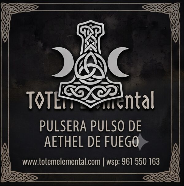 268 🔥 PULSERA PULSO DE AETHEL DE FUEGO : AUTORIDAD 🔥