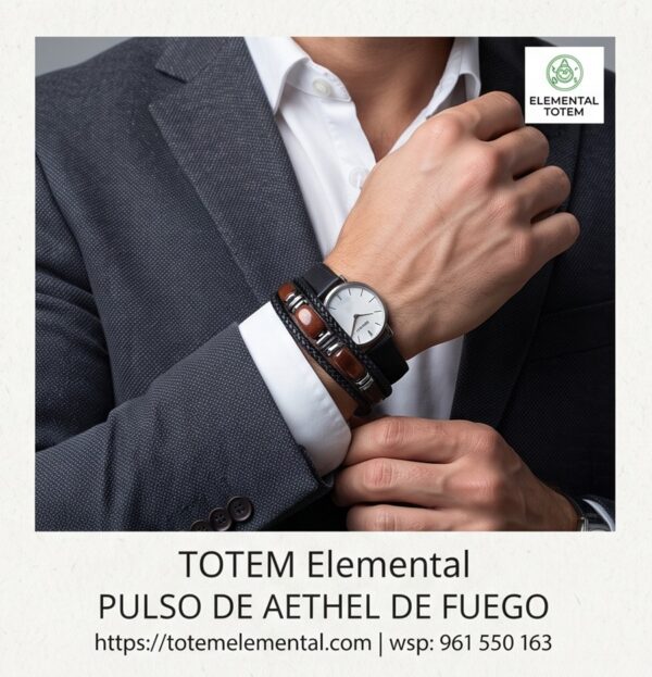 268 🔥 PULSERA PULSO DE AETHEL DE FUEGO : AUTORIDAD 🔥