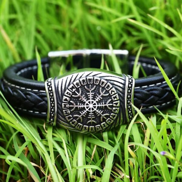 PULSERA YELMO RUNA DEL GUERRERO