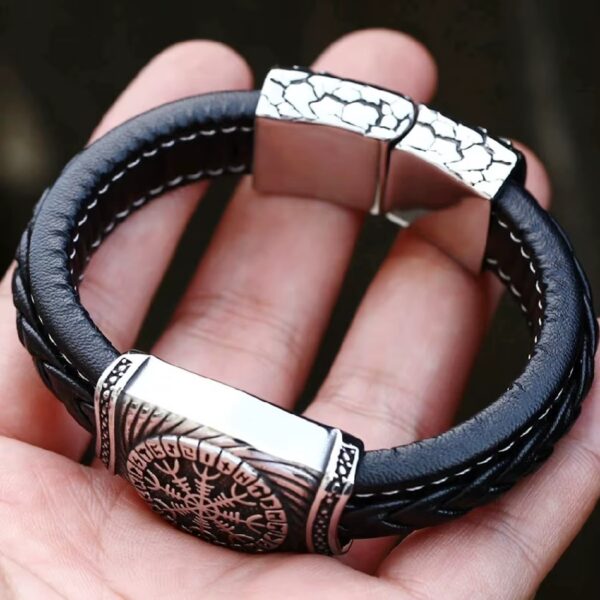 PULSERA YELMO RUNA DEL GUERRERO