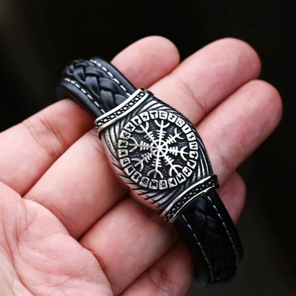 PULSERA YELMO RUNA DEL GUERRERO